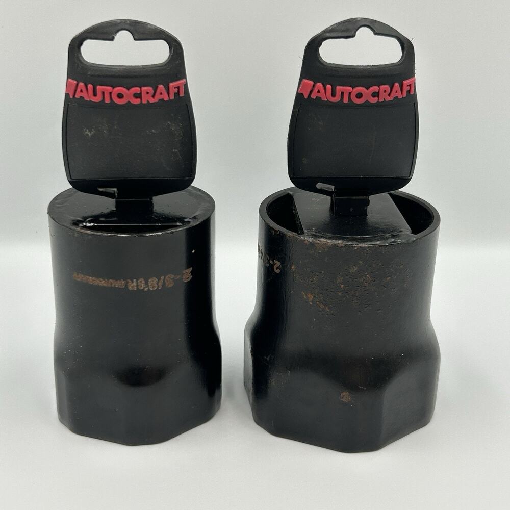Autocraft NEW 2-3/4 & 2-3/8 6R Lug Spindle Nut Wrenches - Mechanic Diesel Work
